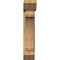Ekena Millwork Legacy Slat Smooth Bracket w/ Offset Brace, Western Red Cedar, 7 1/2"W x 26"D x 38"H BKT0806X26X38LEC06SWR - alternate 2